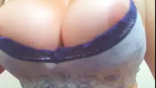 xxx hardcore: hot girl shows off her massive juggs