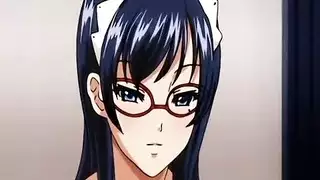 حفلة جنس رسوم متحركة في الفصل مع طلاب مشاغبين