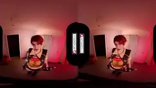 سكس واقع افتراضي مثير بنت جميلة بتمص زبر كبير