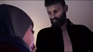 اب وابنته تلصغيره