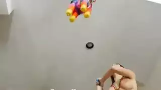 الشقراء الساخنة لانا رودس تمارس الجنس بقوة في وضعية الفارسة العكسية