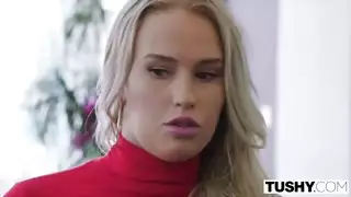 جماع خلفي عنيف مع فتاة فرنسية مشاغبة وعشيق سري