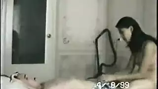 فتاة تركية تنك من فتحتين في ثنائي عنيف