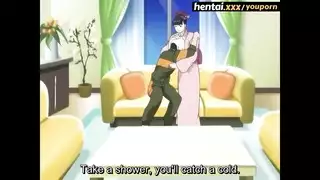 بنات أنيمي جامحات في عنف جنسي جماعي وقذف داخلي