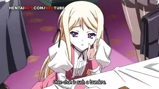 أول ظهور للشقراء: خيال جنس جماعي كرتوني