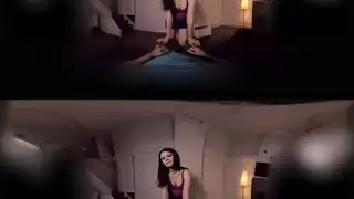 مص زب كبير في الواقع الافتراضي وركوب مثل الفتيات البقر في الإباحية