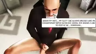 اعتراف دياثة: مشاركة زوجتي في مشهد إباحي