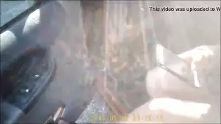 جماع علني عنيف – عاهرة ناضجة تُدَك بقوة في المركز التجاري