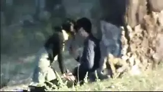 هواة عرب ساخنون يتم نكهم في العراء