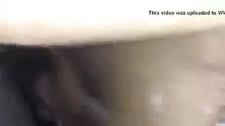 swallowing a thick black rod earns blonde a nice facial finish